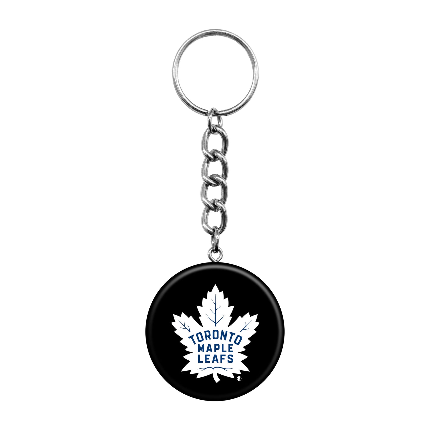 Toronto Maple Leafs Mini Hockey Puck Keychain