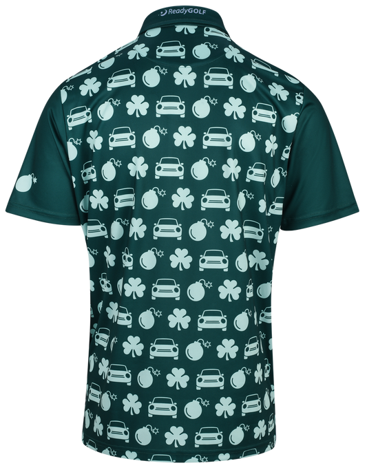 Irish Car Bombs Mens Golf Polo Shirt by ReadyGOLF