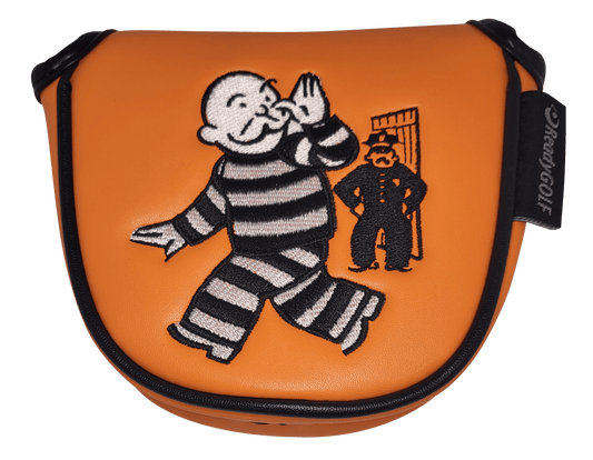 Get Out of Jail Embroidered Putter Cover - Mallet