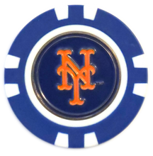 Load image into Gallery viewer, Officially Licensed New York Mets Poker Chip Ball Marker