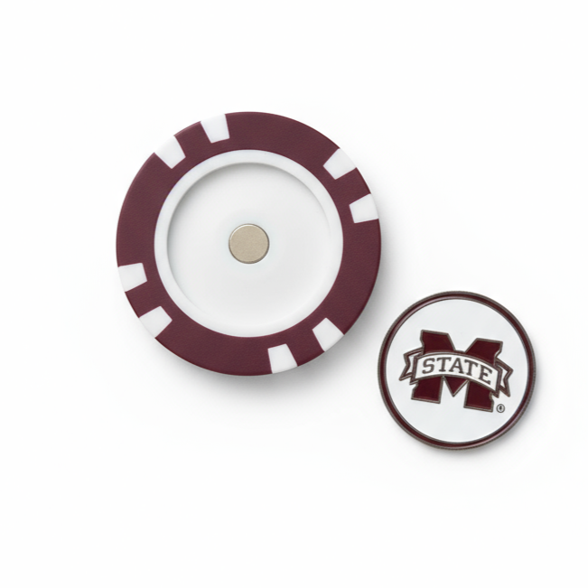 Mississippi State Bulldogs Officially Licensed Poker Chip Ball Marker