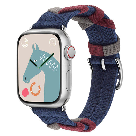 Nylon Sport Armband for Apple Watch Series 1–11 & Ultra