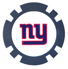 Load image into Gallery viewer, Officially Licensed New York Giants Poker Chip Ball Marker