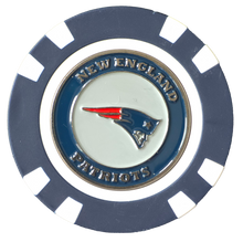 Load image into Gallery viewer, Officially Licensed New England Patriots Poker Chip Ball Marker
