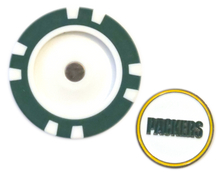 Load image into Gallery viewer, Officially Licensed Green Bay Packers Poker Chip Ball Marker