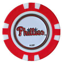 Load image into Gallery viewer, Officially Licensed Philadelphia Phillies Poker Chip Ball Marker