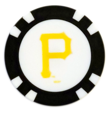 Load image into Gallery viewer, Officially Licensed Pittsburgh Pirates Poker Chip Ball Marker