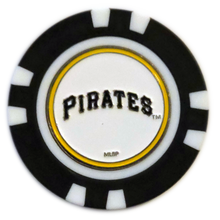 Load image into Gallery viewer, Officially Licensed Pittsburgh Pirates Poker Chip Ball Marker