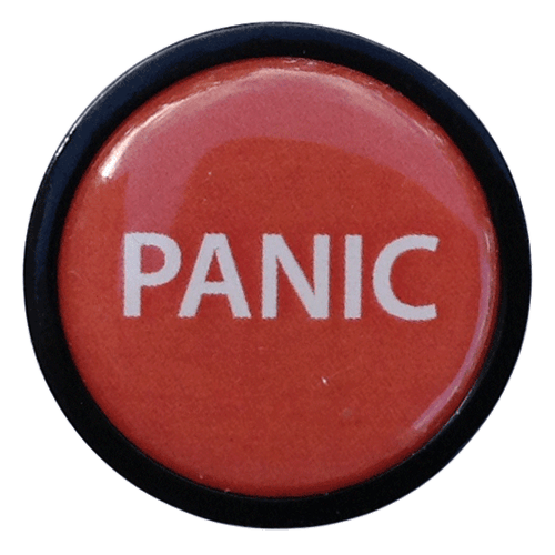 Panic Button Ball Marker & Hat Clip by ReadyGOLF