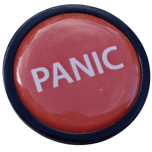 Panic Button Ball Marker & Hat Clip by ReadyGOLF