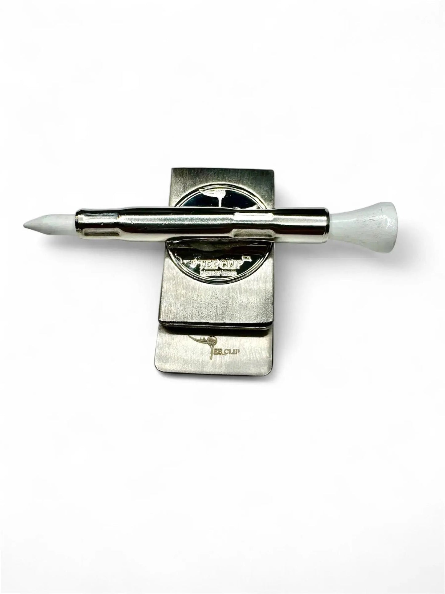 The Tee Clip® Hip Clip MINI™: USA Made | Magnetic Golf Tee Holder for Belt Or Waist | Holds The Tee Clip® MINI™ | Single Barrel for 1 Tees, Ball Marker, Putting Alignment Tool, Divot Fixer