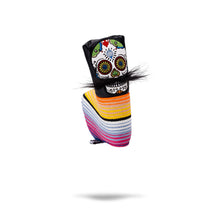 Load image into Gallery viewer, Mustache Sugar Skull - Blade Putter Cover Black