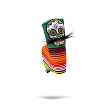 Load image into Gallery viewer, Mustache Sugar Skull - Blade Putter Cover Green