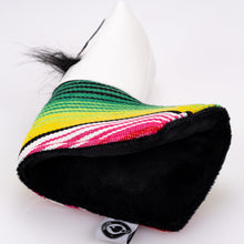 Load image into Gallery viewer, Mustache Sugar Skull - Blade Putter Cover White
