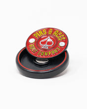 Load image into Gallery viewer, Pop Out Medallion Ball Marker - Red