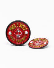 Load image into Gallery viewer, Pop Out Medallion Ball Marker - Red