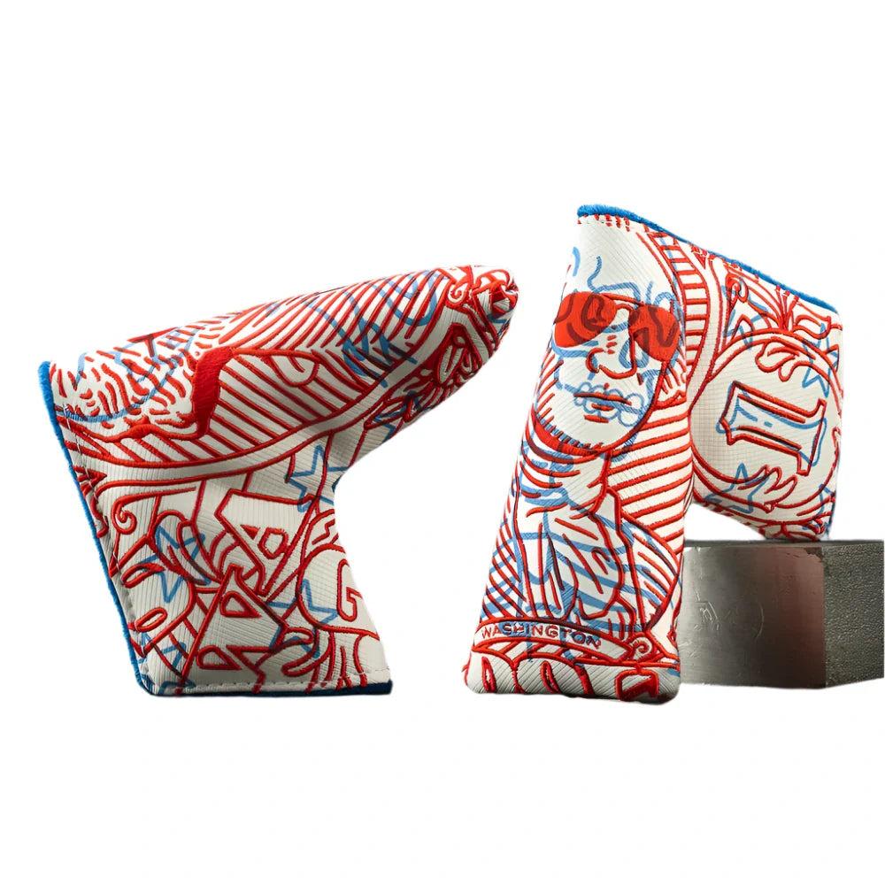 Swag Golf - 3D George Washington Blade Putter Headcover *opened, no bag*