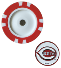 Load image into Gallery viewer, Officially Licensed Cincinnati Reds Poker Chip Ball Marker Short Description: