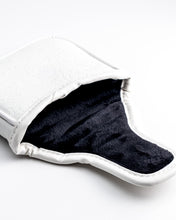 Load image into Gallery viewer, White Out Ace of Spades - Mallet Putter Cover