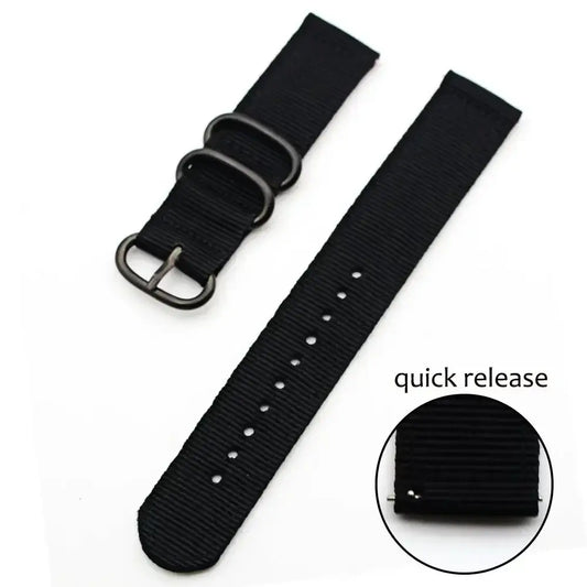 Amazfit Balance, GTR, GTS & Bip NATO-Style Two-Piece Nylon Band