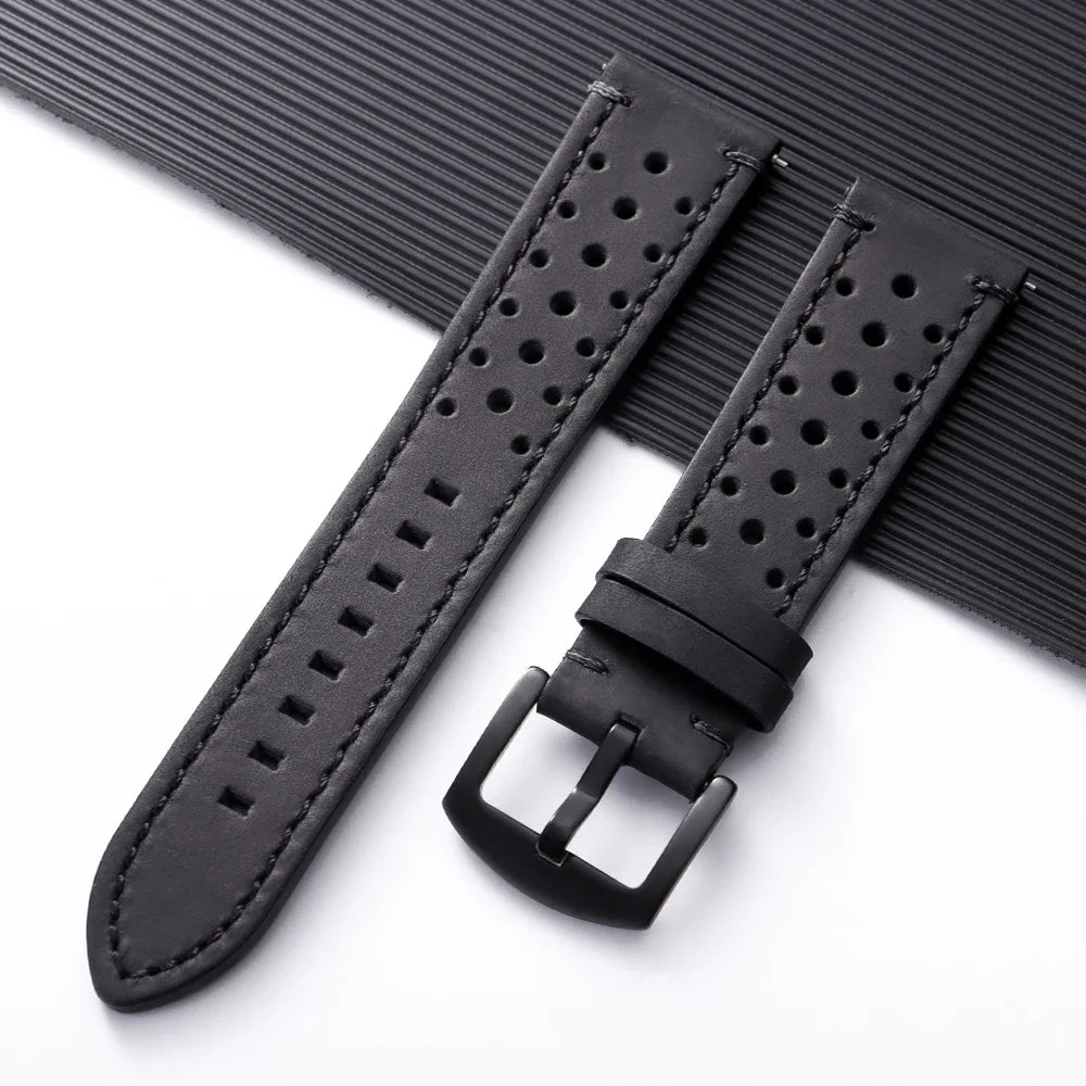 COROS PACE & APEX Perforated Leather Band, Stitching Options