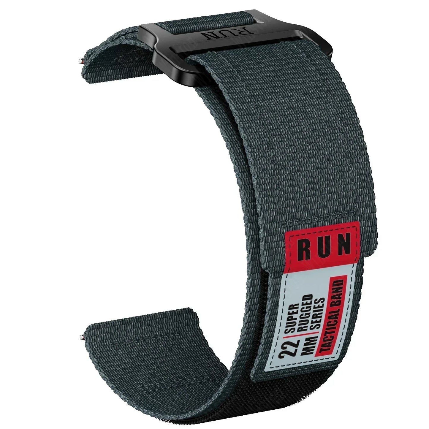 Motorola Moto Watch Nylon Hook-and-Loop Band with RUN Label
