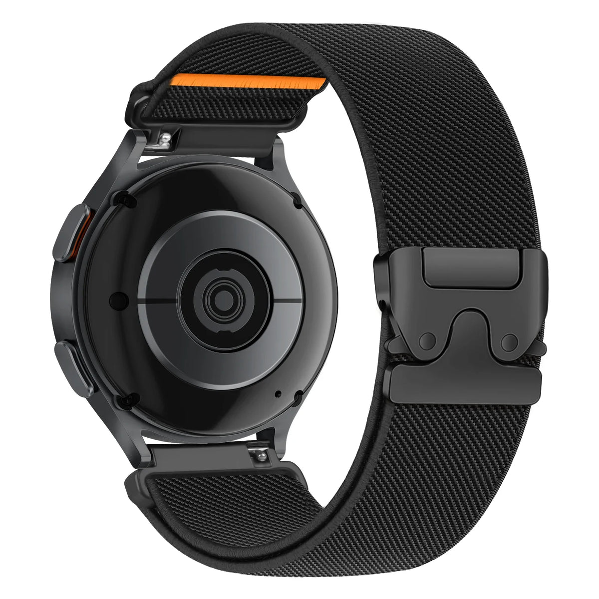 Motorola Moto Watch Stretch Nylon Band with Metal Clip Clasp