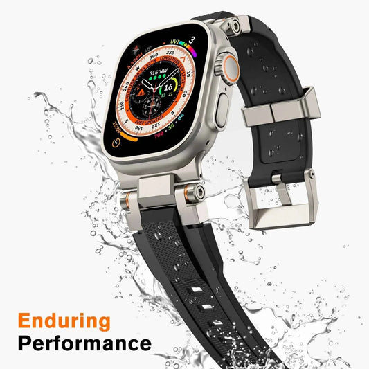 Men's Sport Silicone Strap for Apple Watch Ultra 3/2 49mm – Series 11/10/9/8/7/6 46/45/44/42mm