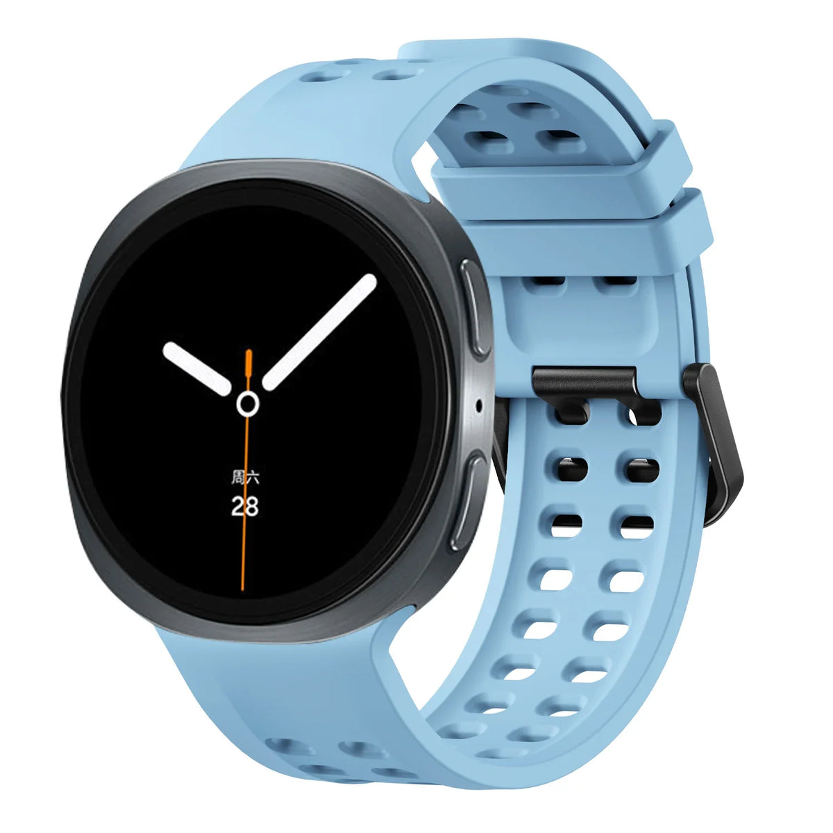 Silicone Sport Band for Samsung Galaxy Watch 9 & 8 40mm 44mm & Classic 46mm | Replacement Strap