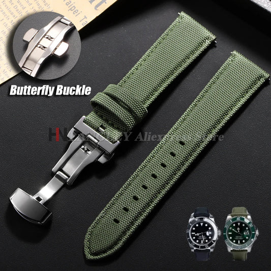 COROS Watch Band Sailcloth Nylon Quick Release Waterproof Strap Universal