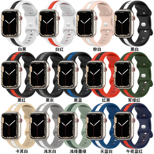 Strap for Apple Watch Band Series – Stylish & Comfortable Silicone