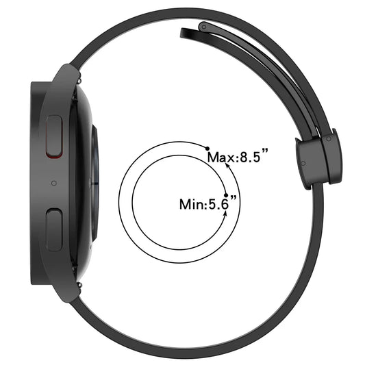 OnePlus Watch Silicone Band with Magnetic Folding Buckle