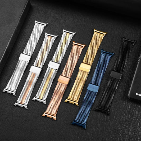 Samsung Galaxy Stainless Steel Link Watch Band - Watch8/Watch8 Classic/Watch9 Business