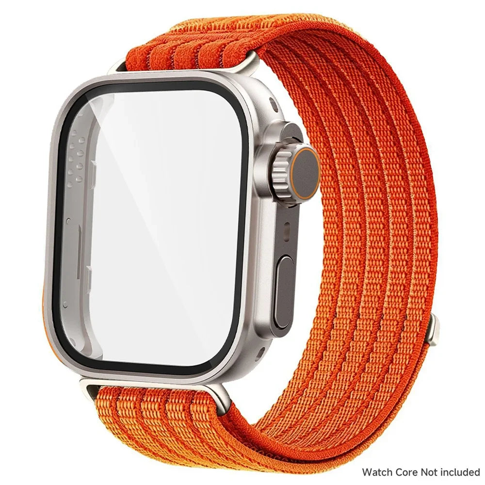 Nylon Band + Case for Huawei Watch Fit 5 / Fit 5 Pro – Woven Wristband with Ultra Cover