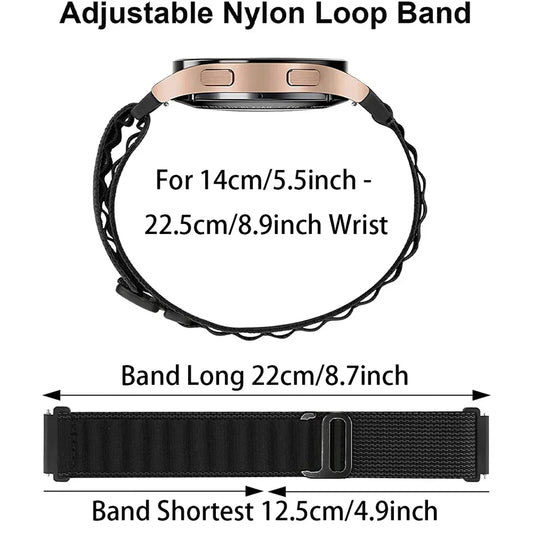 OnePlus Smartwatch Nylon Loop Band Replacement Strap Sport Bracelet