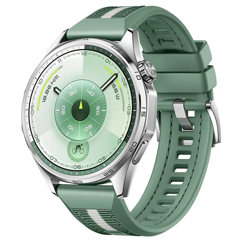 Nylon Silicone Woven Watch Strap – 22mm | Huawei Watch GT6/GT5/GT4/GT3