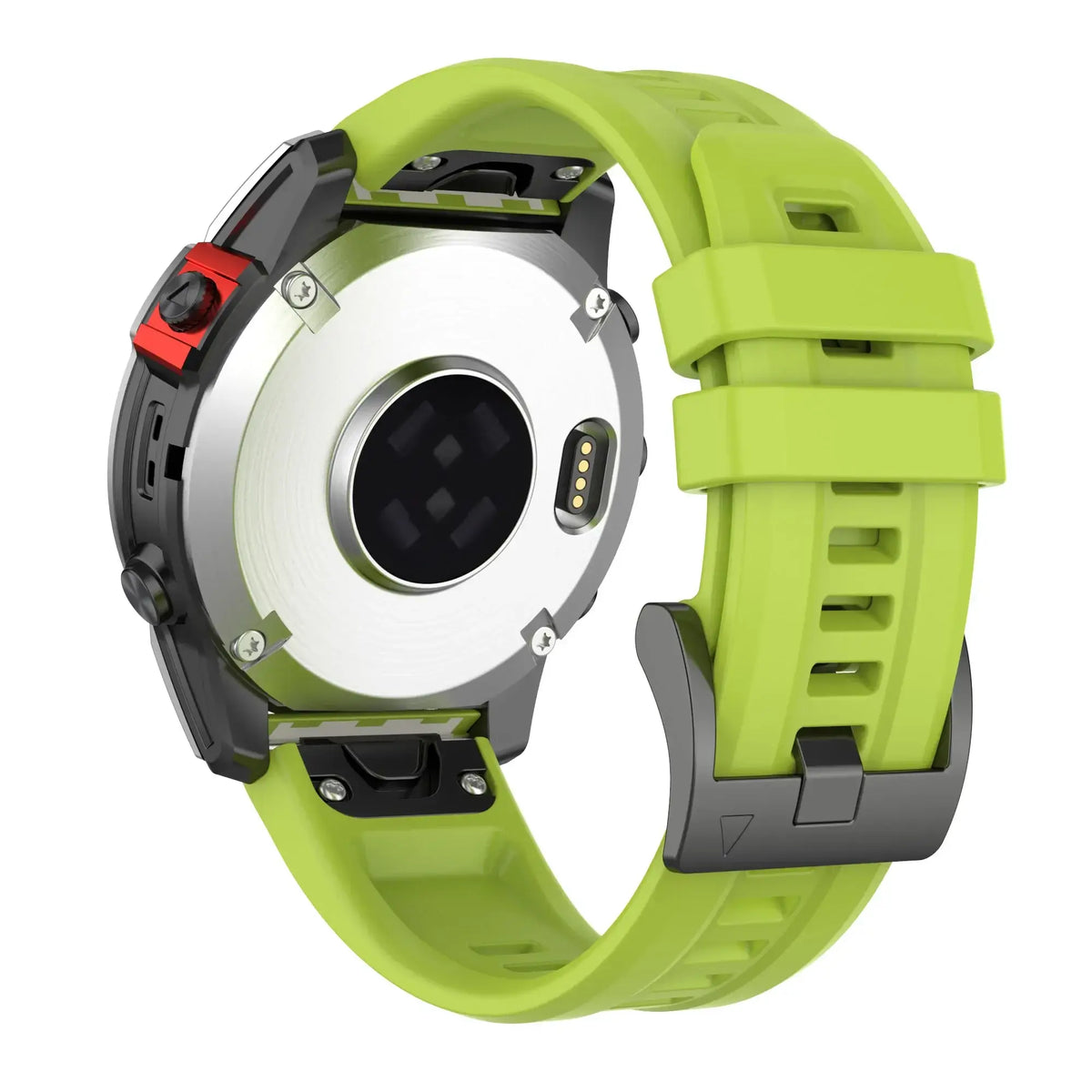 Garmin QuickFit 20/22/26mm Silicone Band with Double Keepers