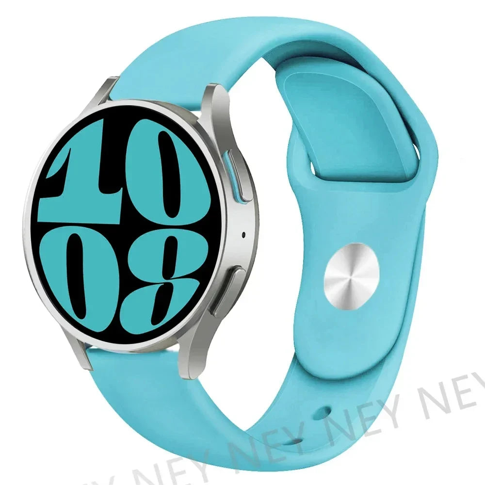 Motorola Moto Watch Smooth Silicone Pin-and-Tuck Band, 30 Colors