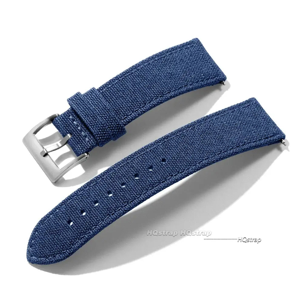 Amazfit Balance, GTR, GTS & Bip Heathered Nylon Band, Leather Lining
