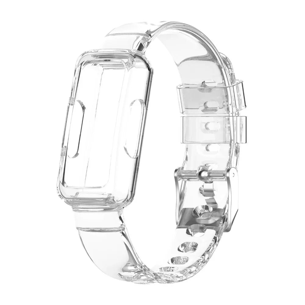 Fitbit Inspire, Luxe & Ace Clear Band with Built-In Case