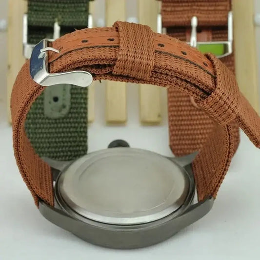 Ticwatch Nylon and Leather Band Eco-Friendly Stylish Design