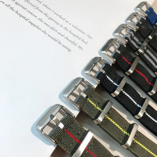 OnePlus Smartwatch Nylon Elastic Band Military Style Watch Strap Bracelet