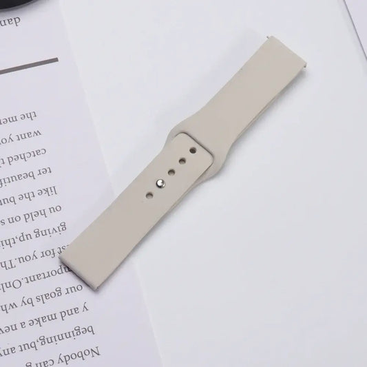 Amazfit Balance, GTR, GTS & Bip Smooth Silicone Pin-and-Tuck Band