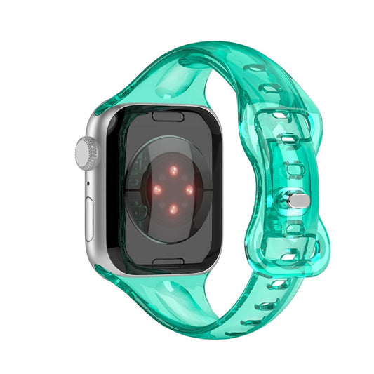 Apple Watch Slim Transparent Strap Series 11/10/9/8/7/6/5/4/ SE / Ultra 1/2/3 - Stylish Protection