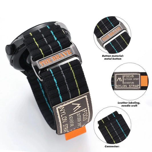 OnePlus Watch Sport Loop Nylon Band Strap - Comfortable & Durable
