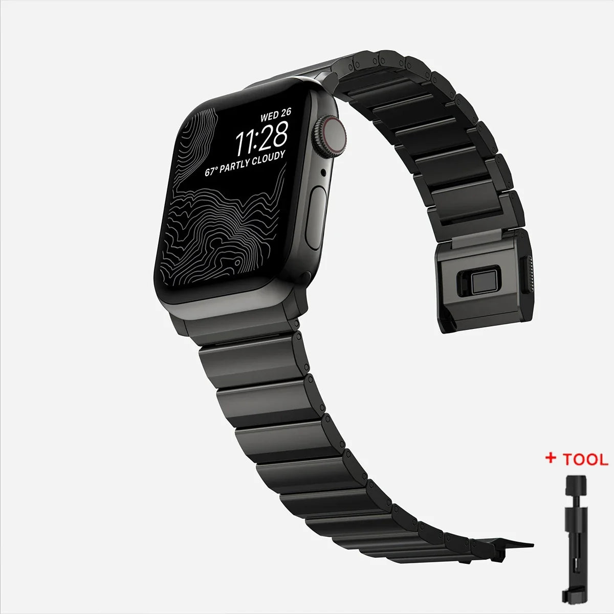 Titanium Magnetic Band for Apple Watch Ultra 1/2/3/4 49mm | Series 10/11/12 42/44/45/46mm