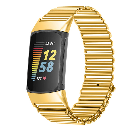 Fitbit Charge 5 6 Stainless Steel Strap - Modern Design