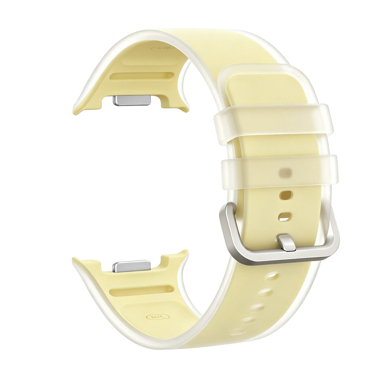 Clear Jelly Silicone Band for Samsung Galaxy Watch 8 & 9 (40/44mm) & 8 Classic 46mm