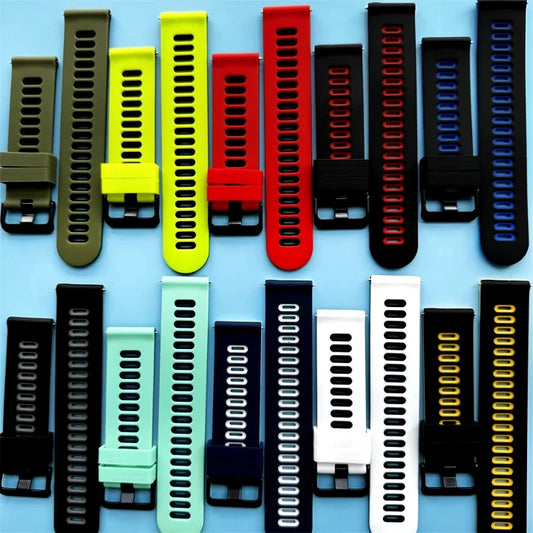 Polar Vantage, Grit X & Ignite Two-Tone Silicone Band, Rectangle Holes