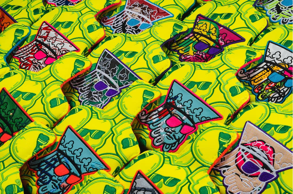 Swag Golf - Recycled King Green/Pink/Blue Mallet Putter Headcover